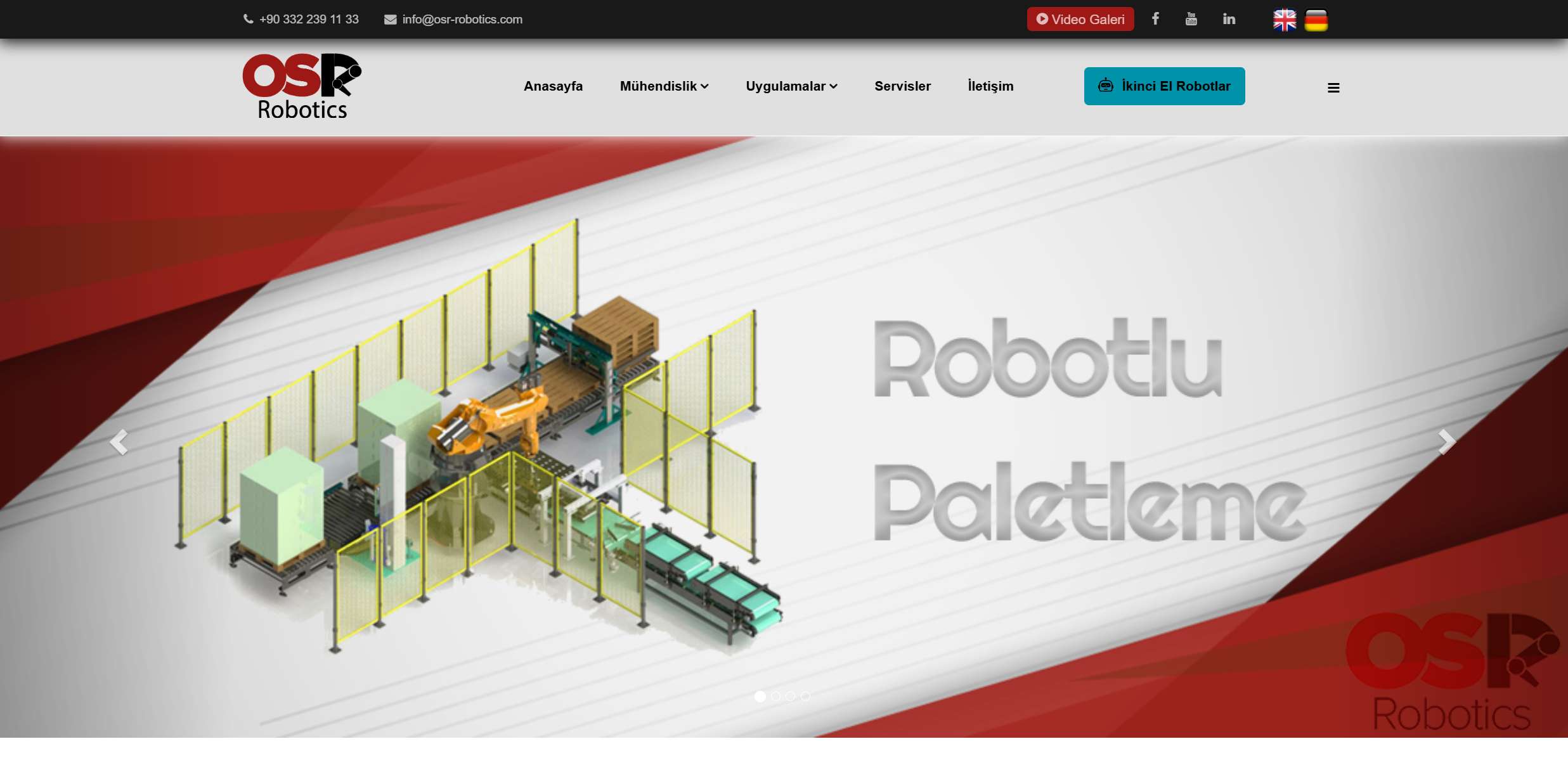 Уебсайт ASR Robotics